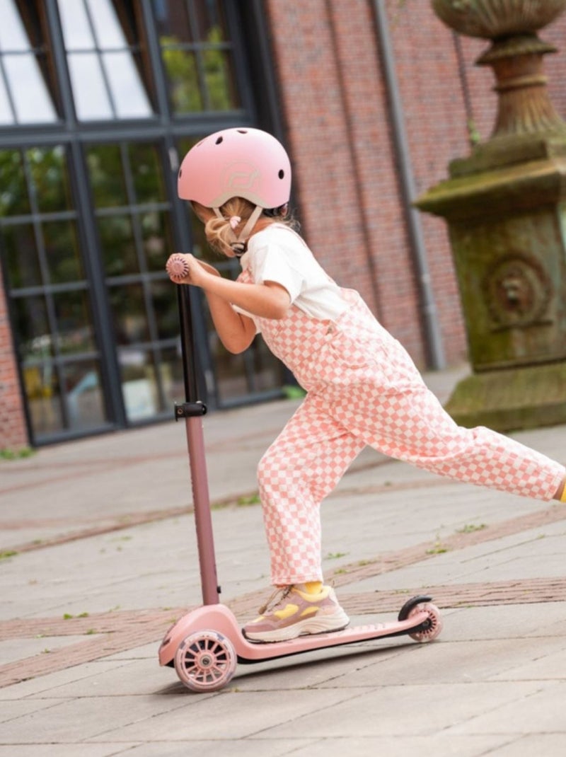 Scoot and ride - Trottinette Highwaykick 3 S LED Rose - Kiabi