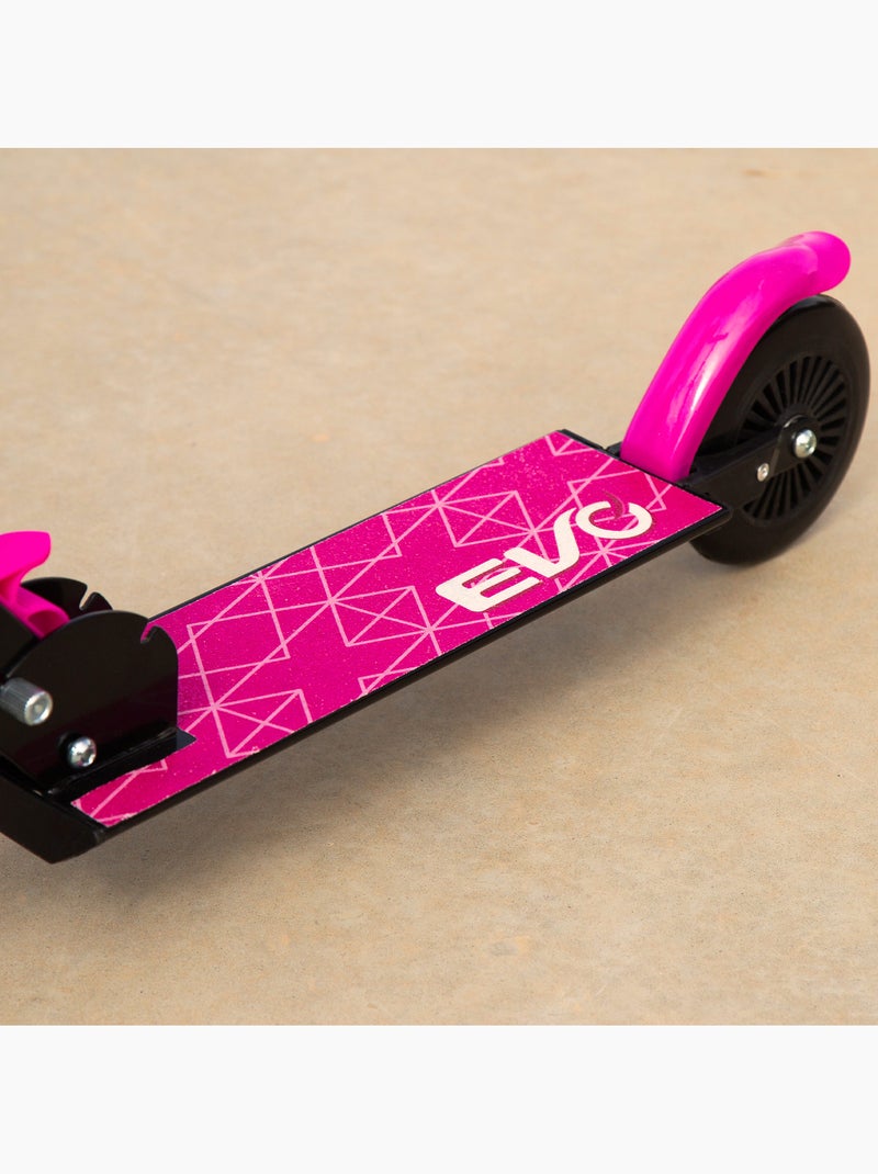 Scooter 2 roues pliable et ajustable evo Rose - Kiabi