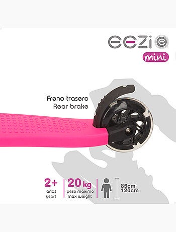 Scooter à 3 roues avec guidon amovible eezi