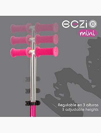 Scooter à 3 roues avec guidon amovible eezi