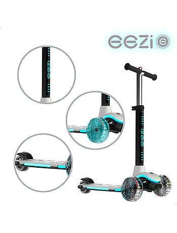 Scooter à 3 roues avec lumières personnalisables eezi
