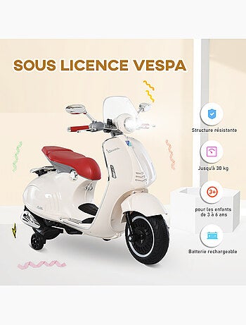 Scooter électrique enfant vespa