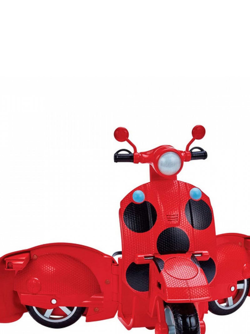 Scooter Miraculous Switch'n go + poupée articulée Ladybug Rouge - Kiabi