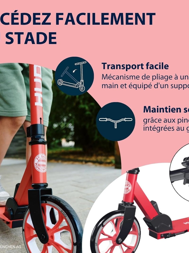 Scooter Up 200 FC Bayern München Rouge - Kiabi
