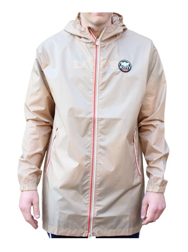 Scott - Veste imprimé Scott Beige - Kiabi