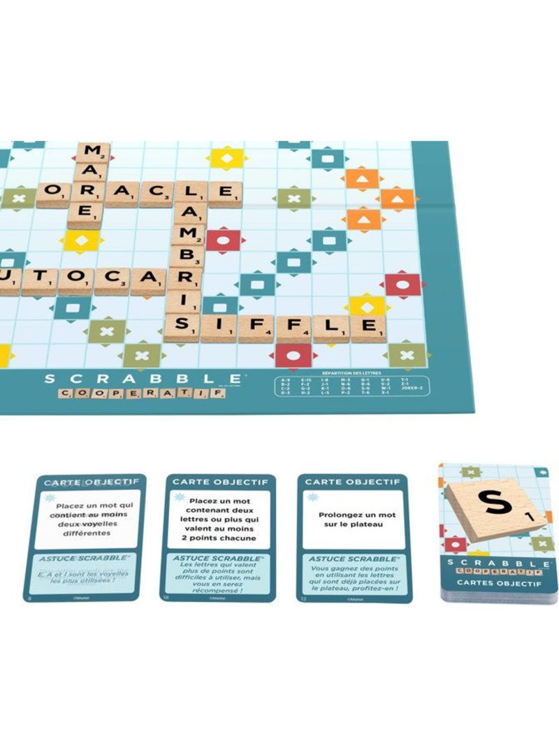 Scrabble classique - 2 en 1 - mattel games - jgr63 Bleu - Kiabi