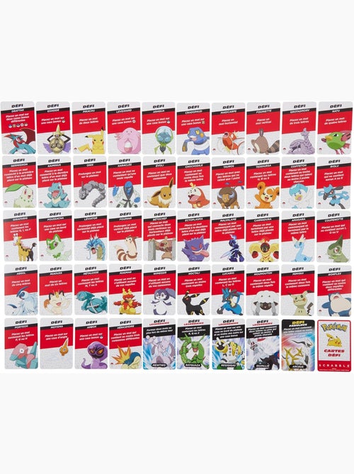 Scrabble Pokémon - Mattel Games - Kiabi