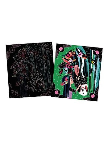 Scratch Art - Chevaux et licornes