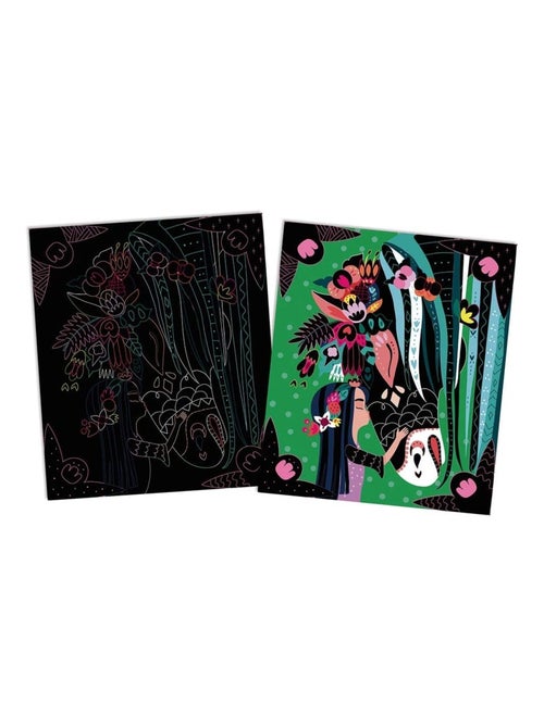 Scratch Art - Chevaux et licornes - Kiabi