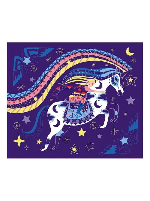 Scratch Art - Chevaux et licornes - Kiabi