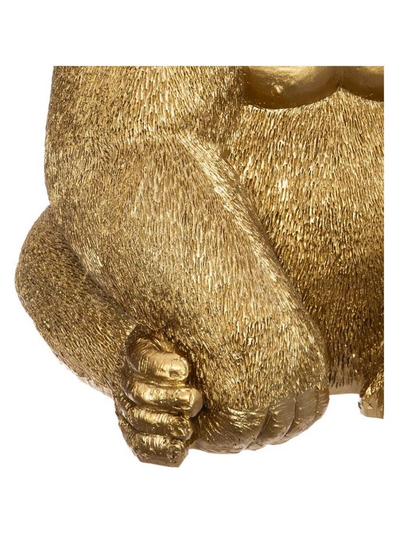 Sculpture gorille or 22 cm Doré/or - Kiabi