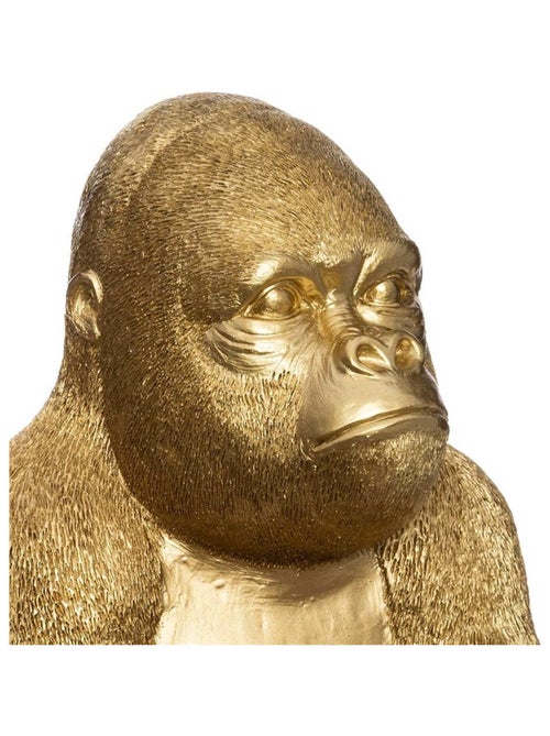 Sculpture gorille or 22 cm - Kiabi