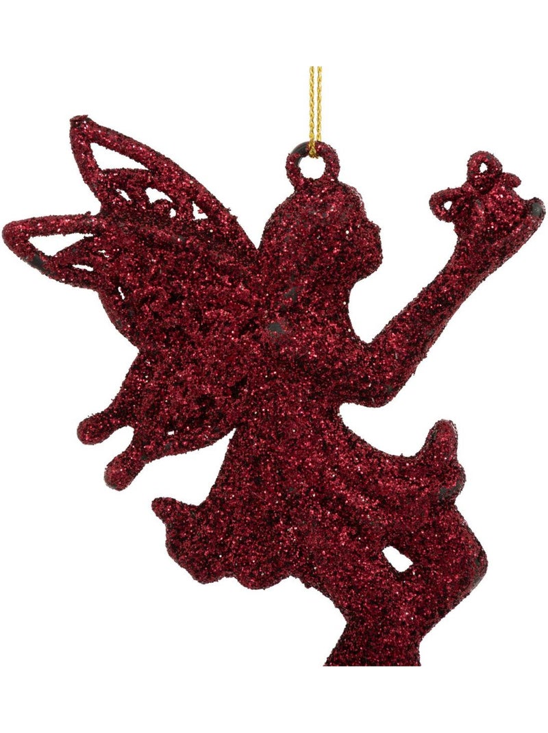 Sdn plast fee paill rg x2 15cm Rouge - Kiabi