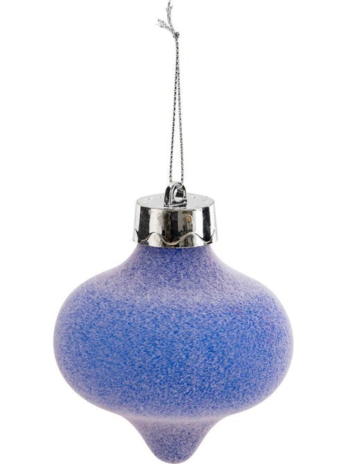Sdn plast oignon floq bleu 8cm - Kiabi