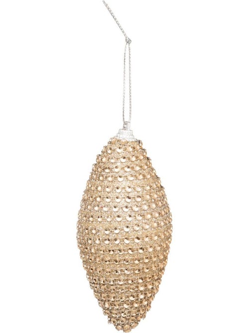Sdn plf goutte strass or 12cm - Kiabi