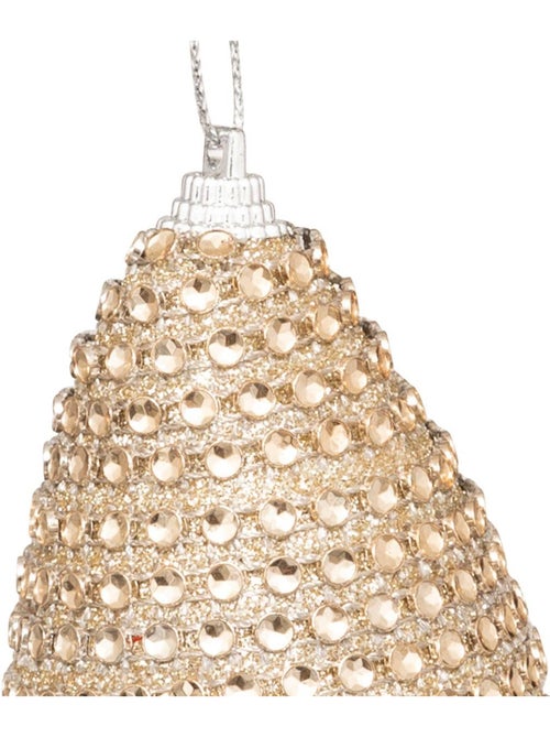 Sdn plf goutte strass or 12cm - Kiabi