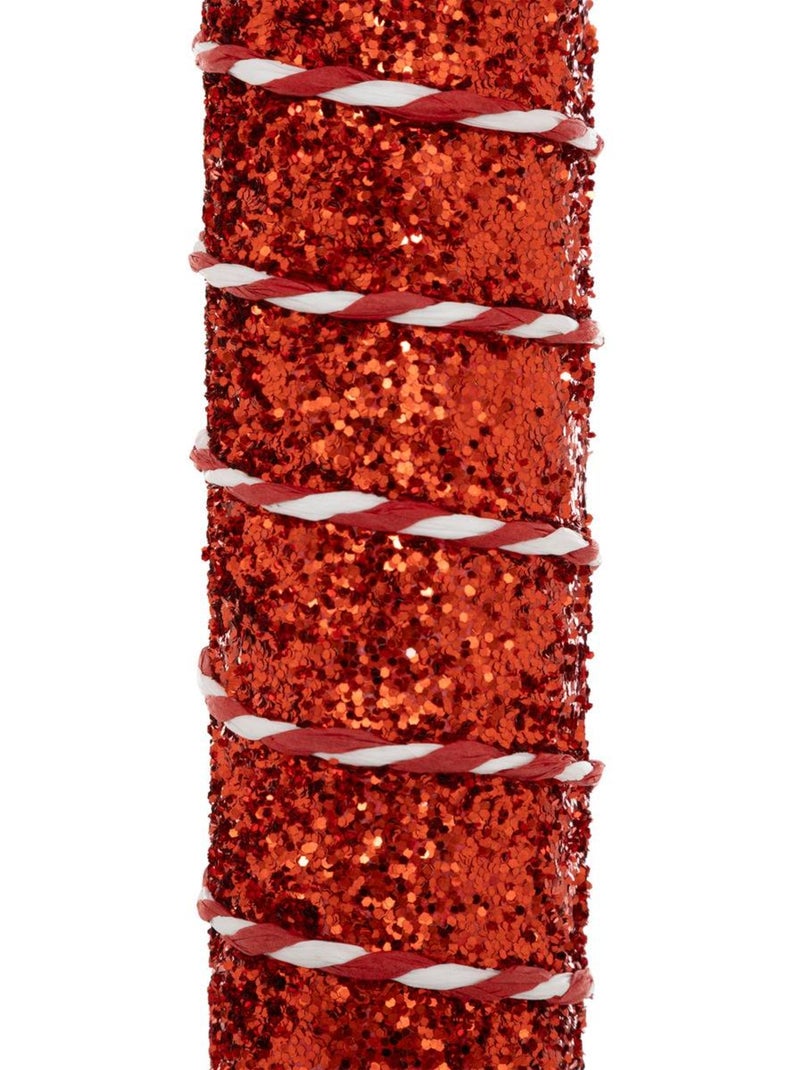 Sdn plf sucre orge rge 47cm Rouge - Kiabi