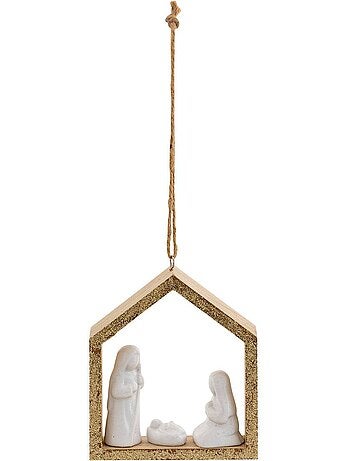 Sdn resine creche maison 13cm