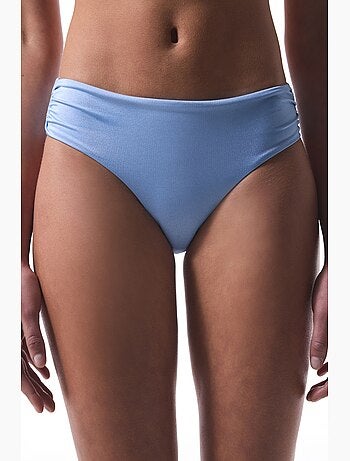 Seashell bas de bikini froncé penti