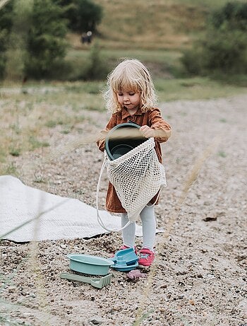 Seau de plage avec accessoires