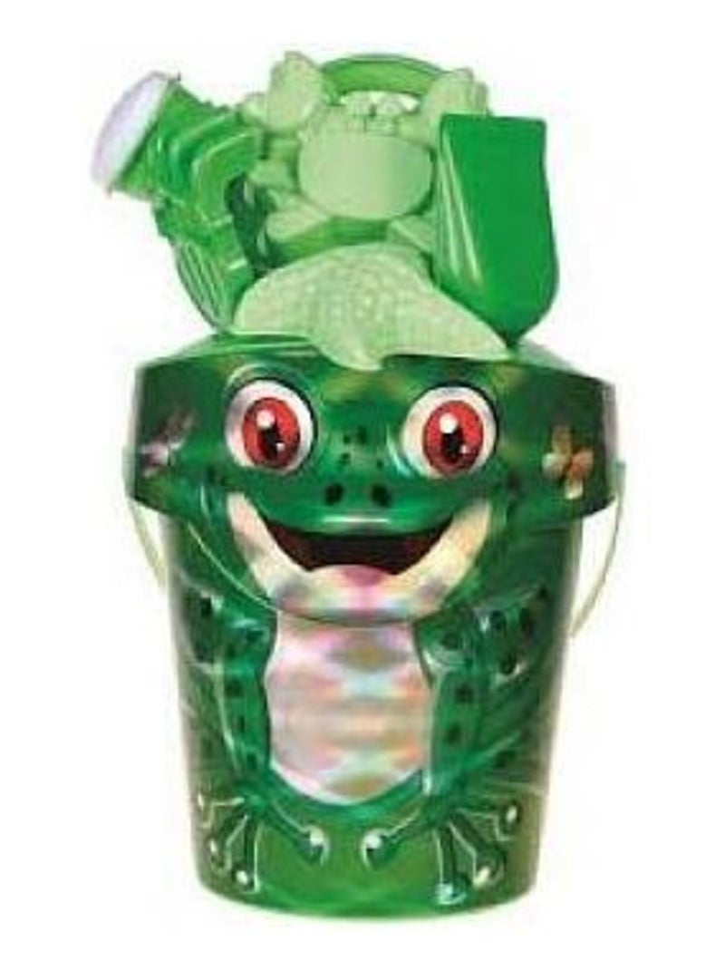 Seau Garni Grenouille Verte 18 Cm N/A - Kiabi