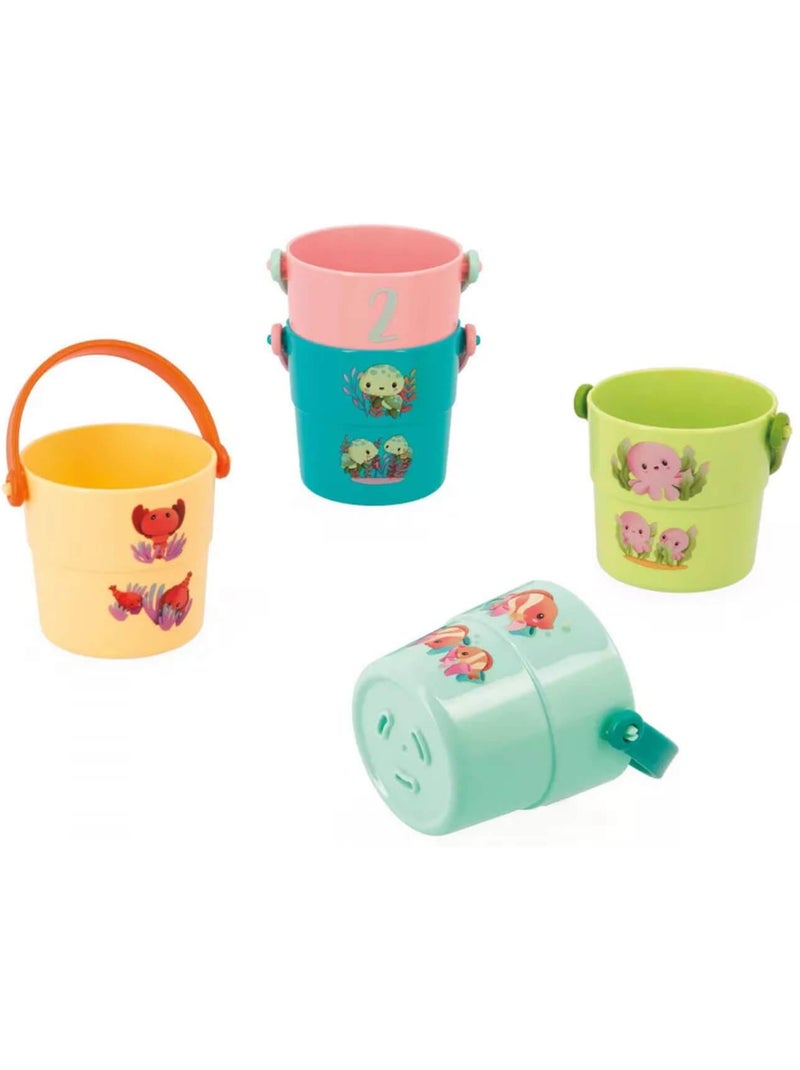 Seaux de Bain Mes Bébé Animaux N/A - Kiabi