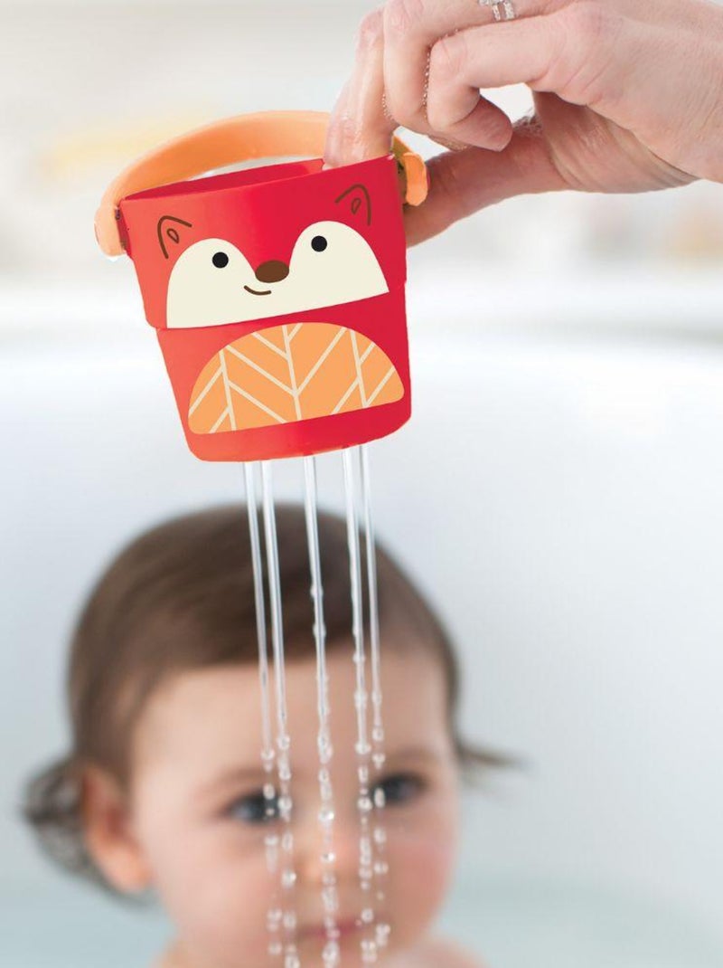 Seaux de bain Zoo (5 pièces) Multicolore - Kiabi