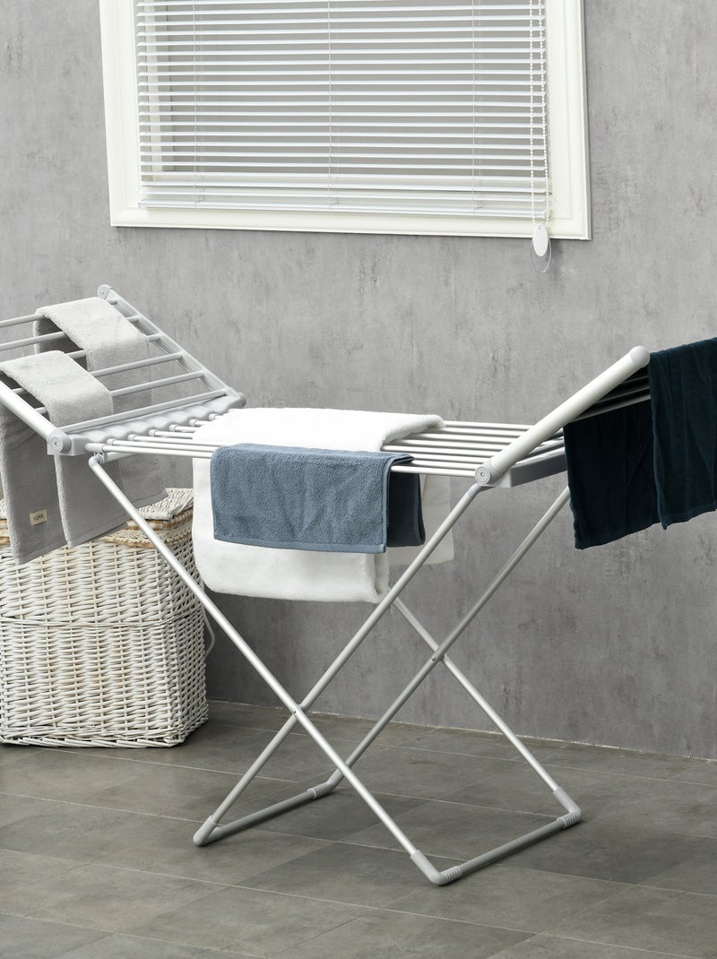 Séchoir étendoir à linge alu. 230W Gris - Kiabi