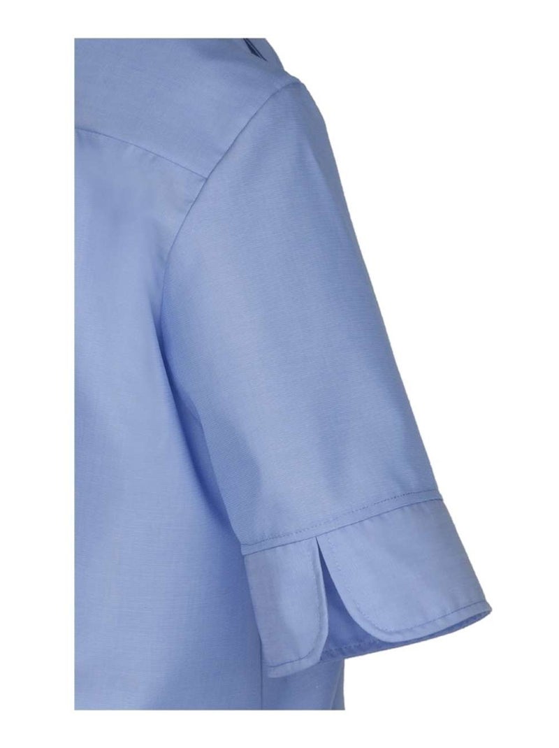 Seidensticker - Blouse manches courtes Bleu clair - Kiabi