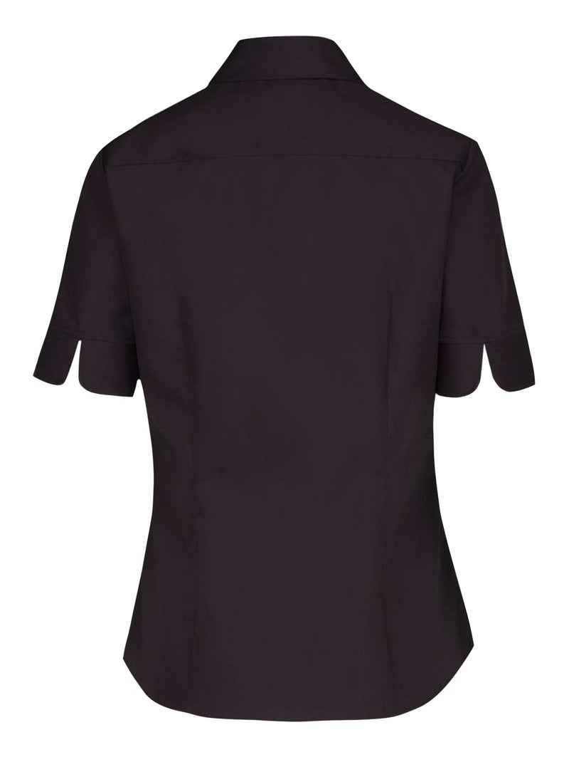 Seidensticker - Blouse manches courtes Noir - Kiabi