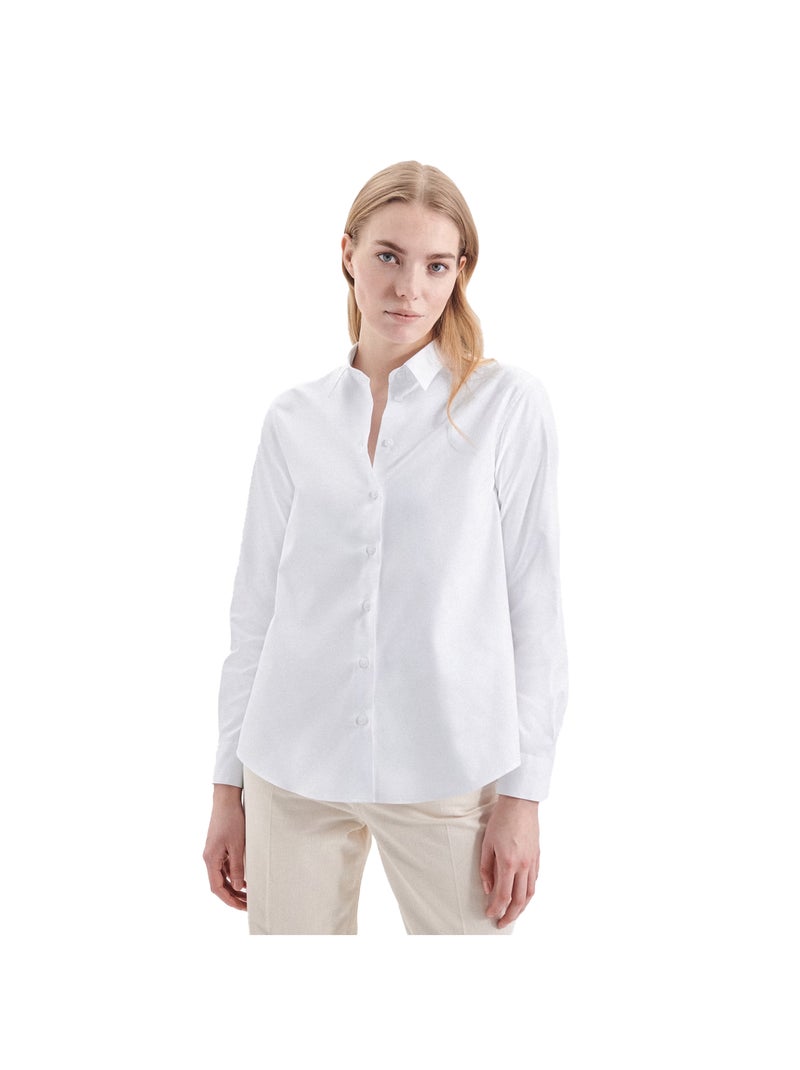 Seidensticker - Chemise habillée manches longues Blanc - Kiabi