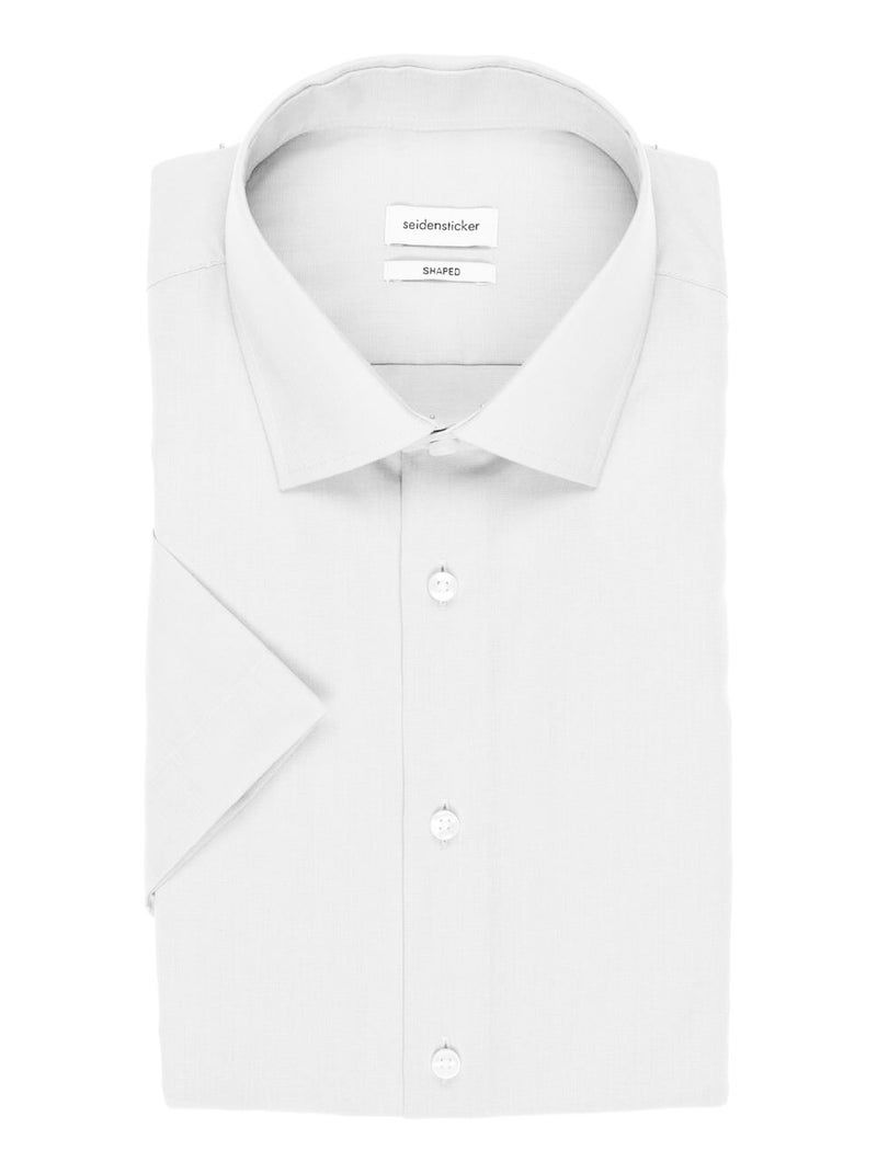 Seidensticker - Chemise manches courtes Blanc - Kiabi
