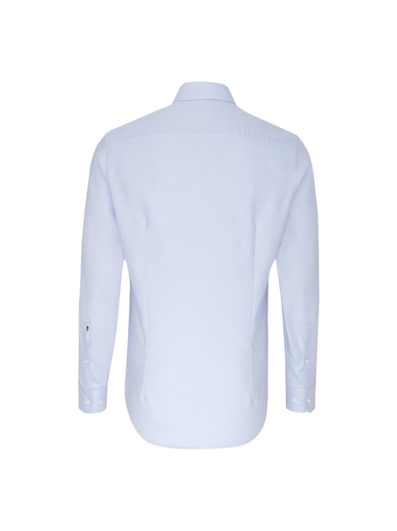 Seidensticker - Chemise manches longues Bleu clair - Kiabi