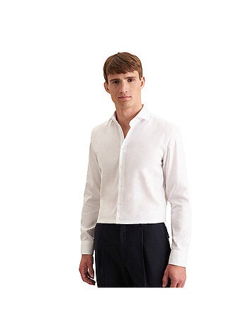 Seidensticker - Chemise manches longues motif/style Oxford