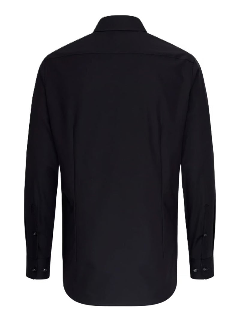 Seidensticker - Chemise manches longues Noir - Kiabi