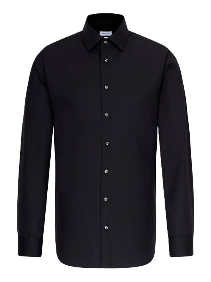 Seidensticker - Chemise Noir - Kiabi