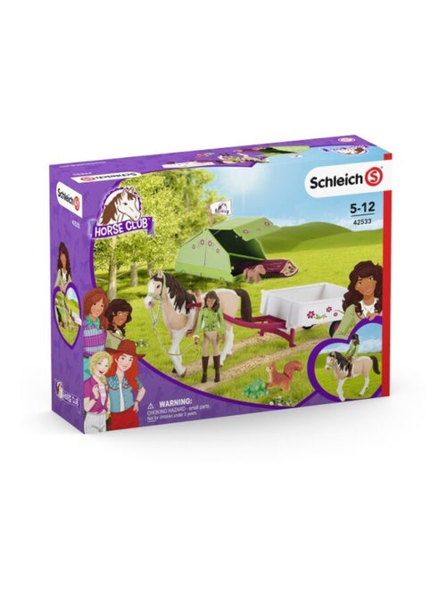 Séjour Au Camping Horse Club De Sarah - Schleich - Kiabi