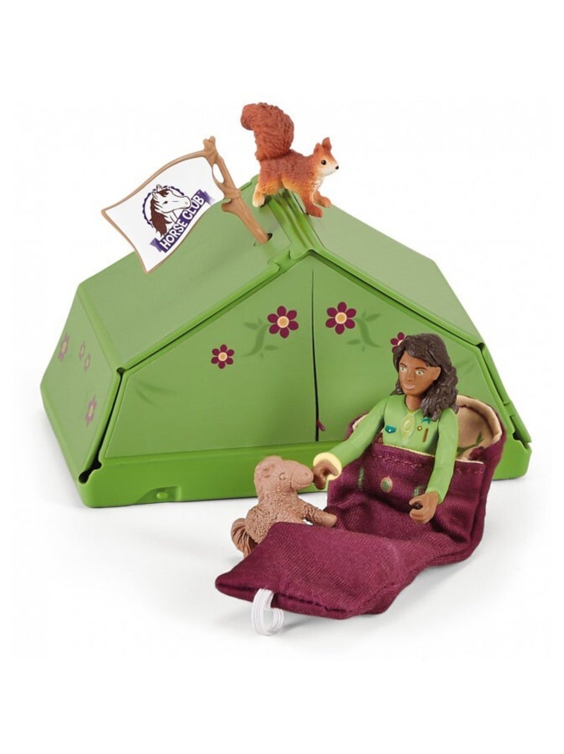 Séjour Au Camping Horse Club De Sarah - Schleich Multicolore - Kiabi