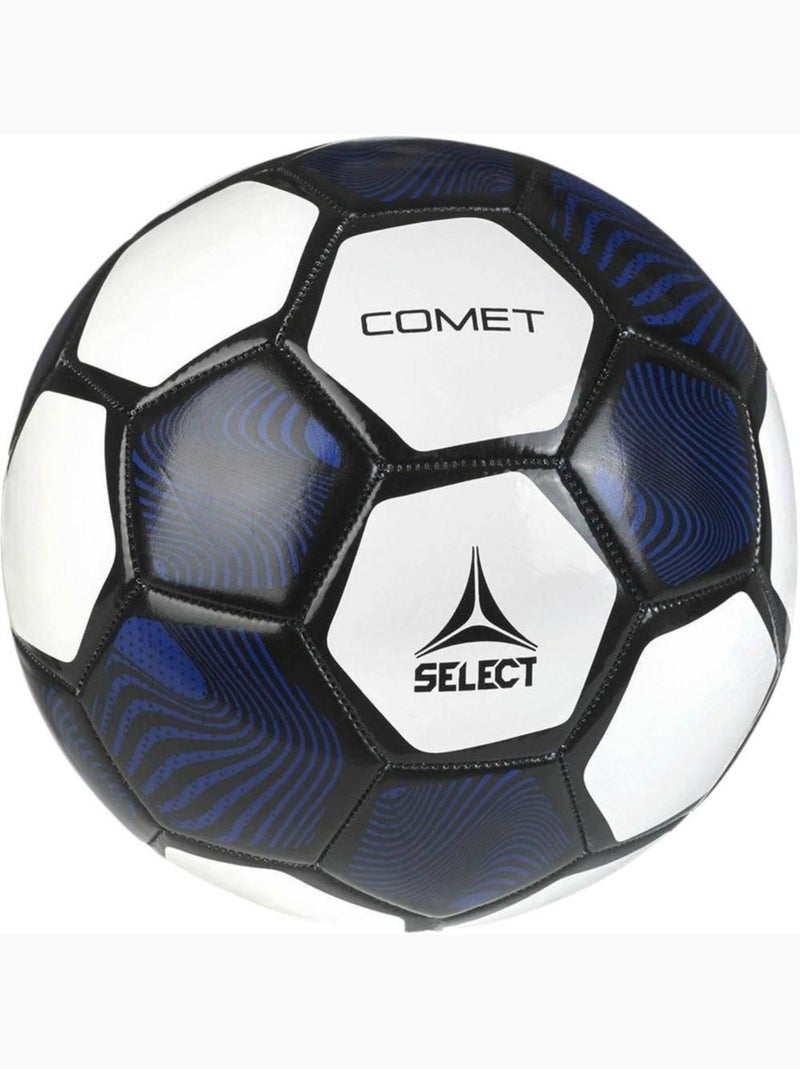 Select - Ballon de foot COMET V24 Blanc Noir Bleu - Kiabi