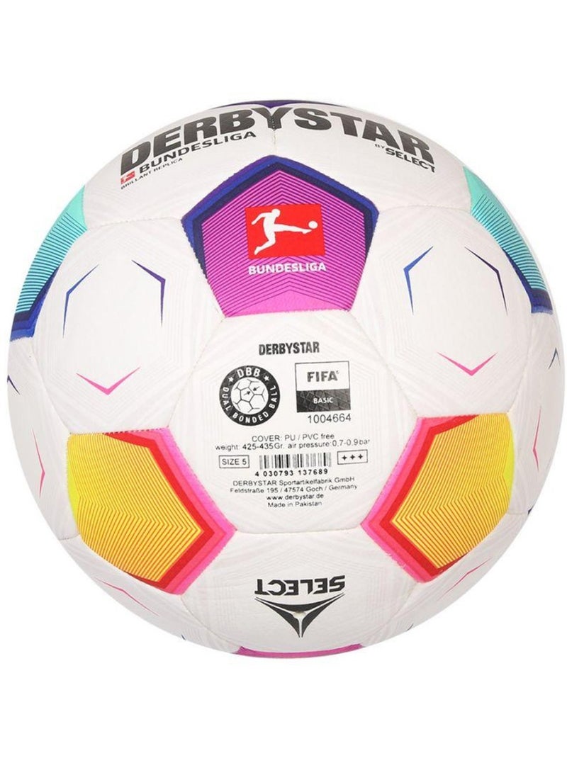 Select - Ballon de foot DERBYSTAR BUNDESLIGA BRILLIANT REPLICA Blanc - Kiabi