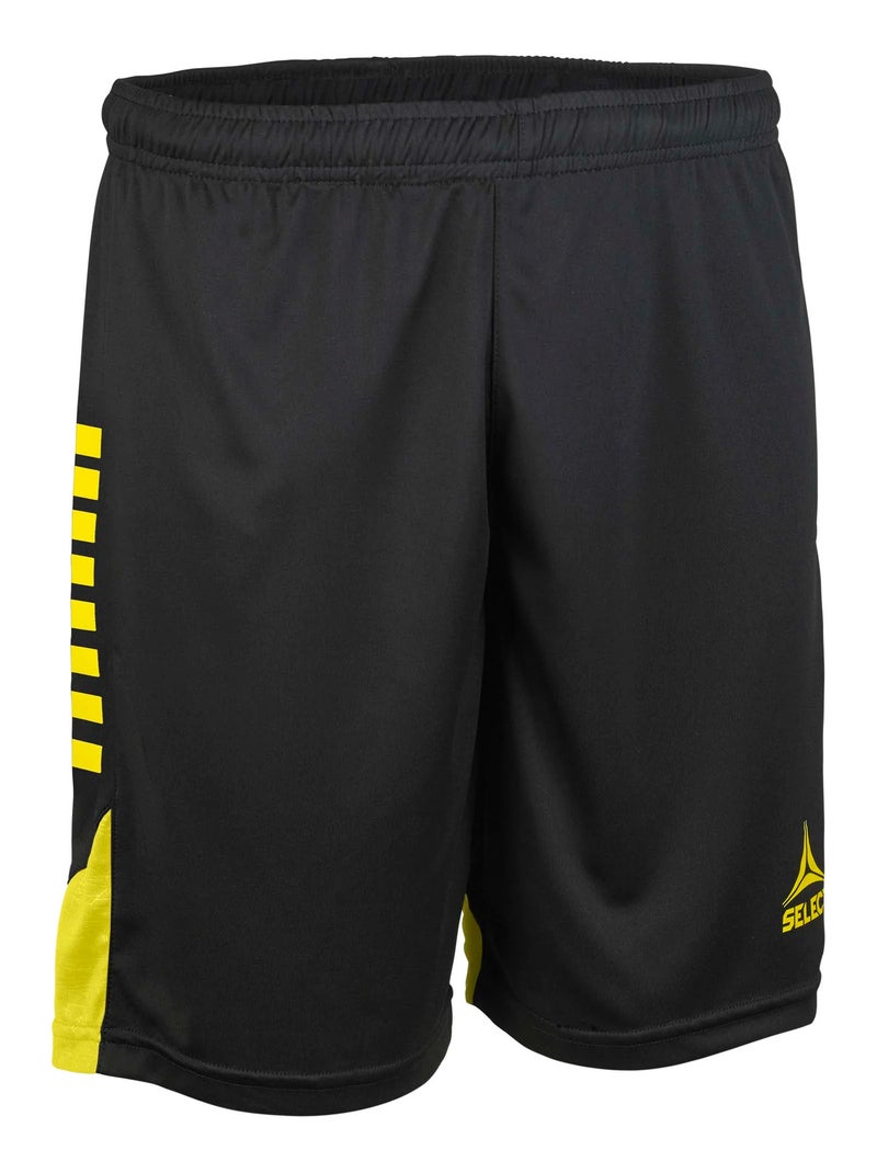 Select - Short de foot SPAIN Noir Jaune - Kiabi