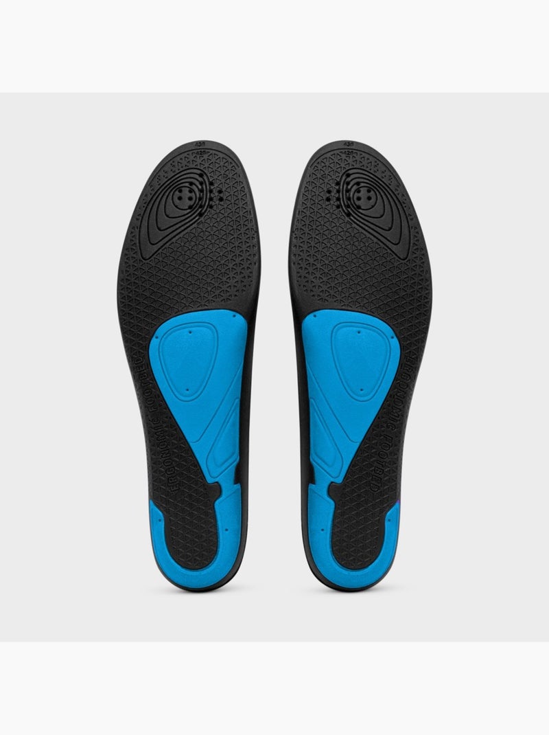 Semelles chaussures vélo cyclisme homme et femme grip Bleu - Kiabi