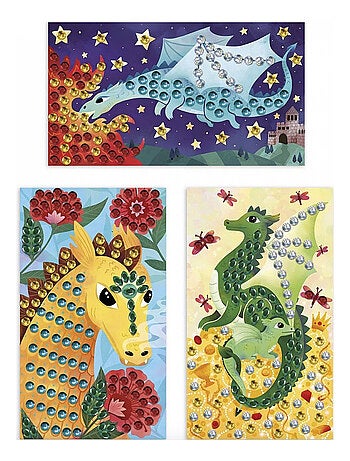 Sequins a coller - Dragons