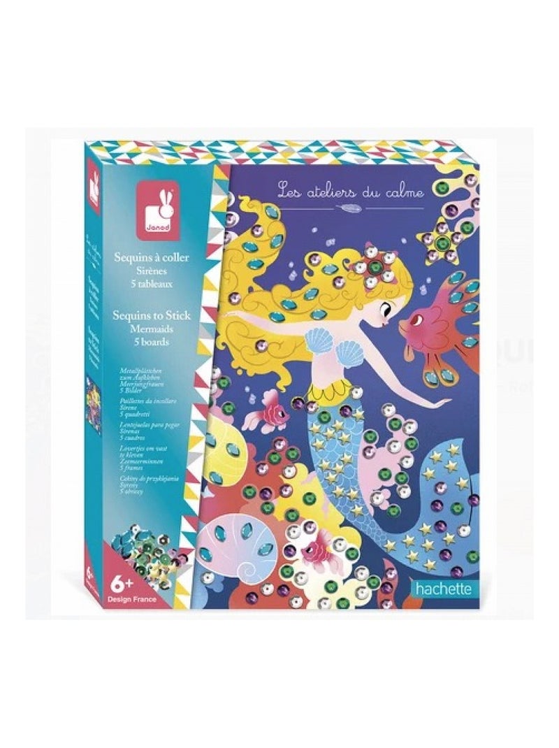 Sequins a coller - Sirenes Bleu - Kiabi