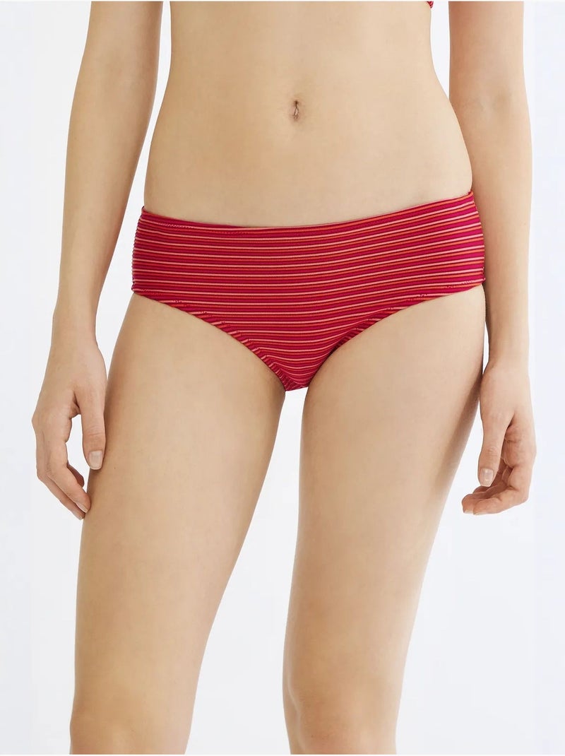 Serenity bas de bikini hipster penti Rouge - Kiabi
