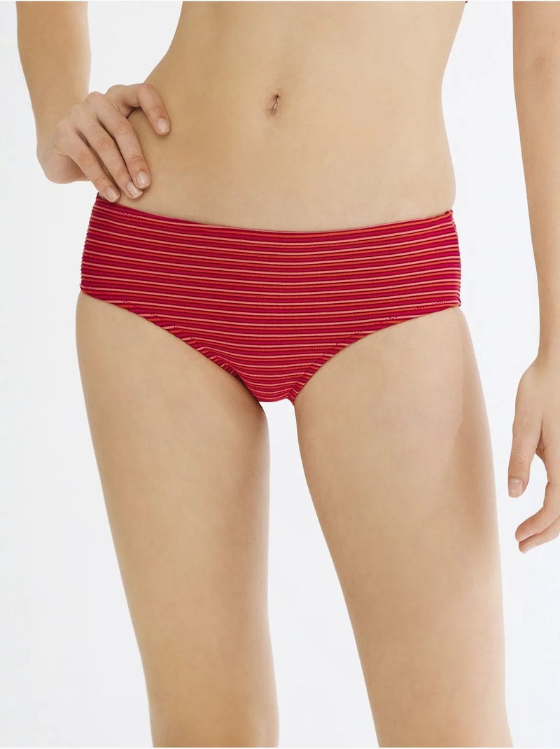 Serenity bas de bikini hipster penti Rouge - Kiabi