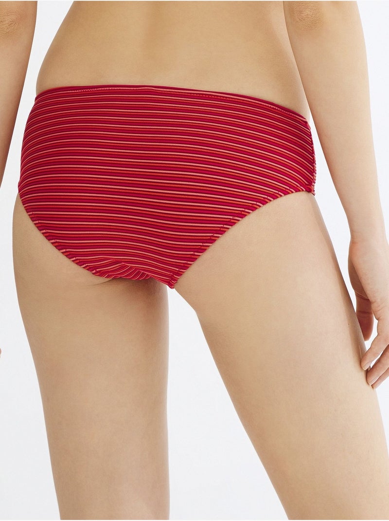 Serenity bas de bikini hipster penti Rouge - Kiabi