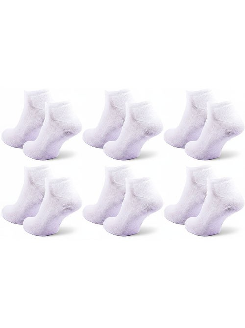 Sergio Tacchini Pack Chaussettes courtes Femme Sneaker  Lot de 6 - Kiabi