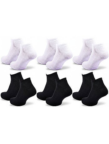 Sergio Tacchini Pack Chaussettes courtes Femme Sneaker Lot de 6