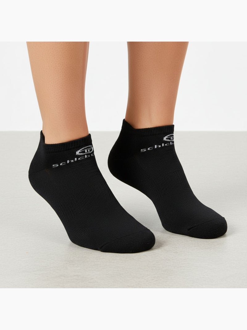 Sergio Tacchini Pack Chaussettes courtes Femme Sneaker  Lot de 6 Noir Blanc - Kiabi